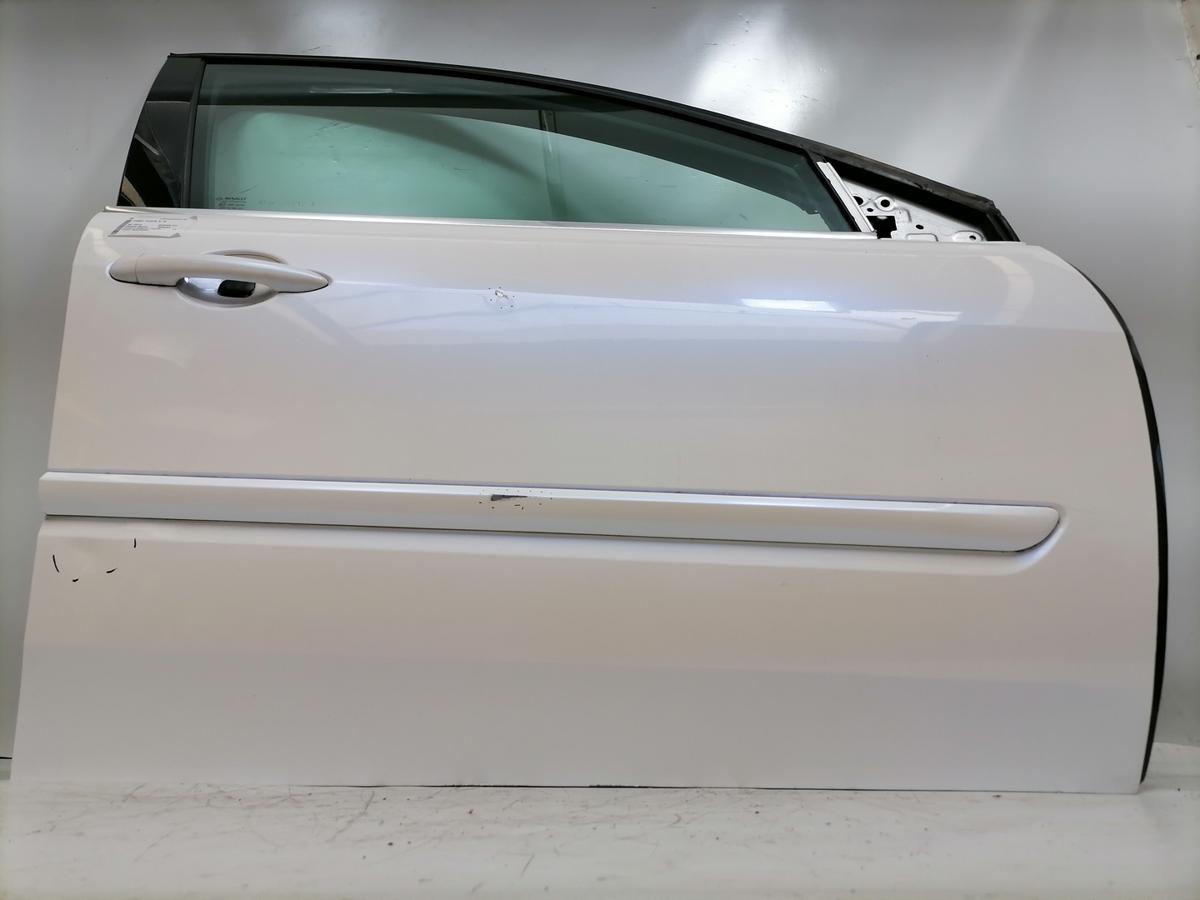 Renault Laguna 3 original T&uuml;r vorn rechts OV369 Blanc Glacier Rohbau BJ13